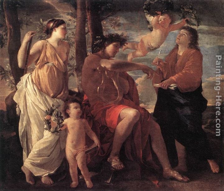Nicolas Poussin The Inspiration of the Poet